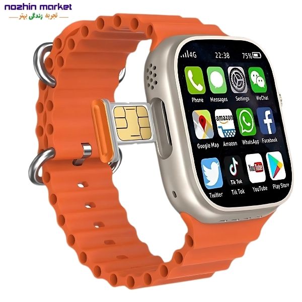 ساعت هوشمند سیم کارت خور modio مدل 4g ultra max